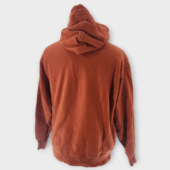 Champion Reverse Weave Hoodie Women's L Orange Sweater Active Athletic - Picture 4 of 9